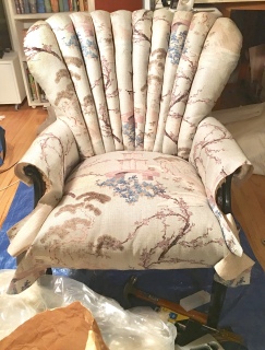 Channel-backed chair with new channels